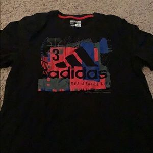 Three Stripe Life Adidas Tee